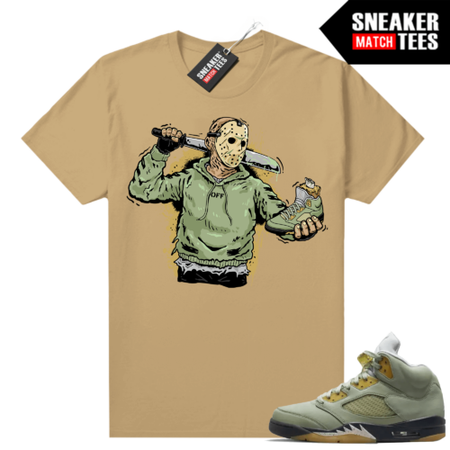 Jade Horizon 5s Sneaker 1-25378-27 Match Tees Tan Jason Cop