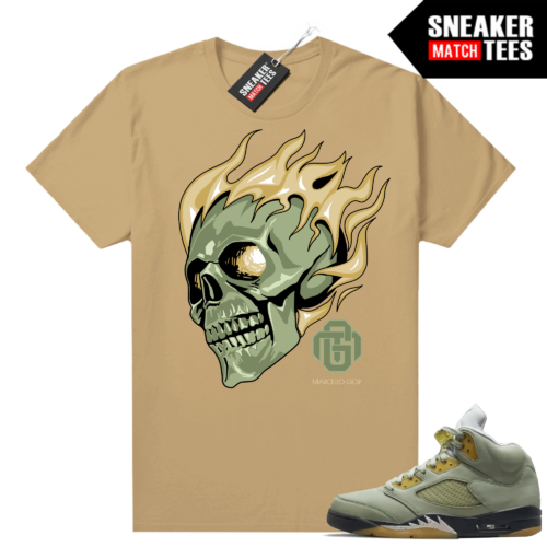 Jade Horizon 5s Flairville Cheap Urlfreeze Jordan Outlet Tan Marcello Gior Skull