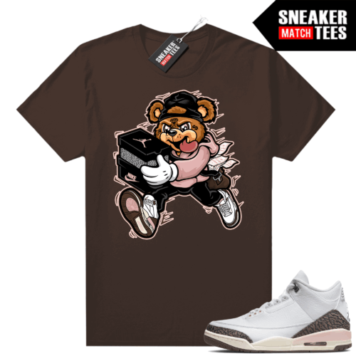 Air Jordan Dark Mocha 3s match shirts