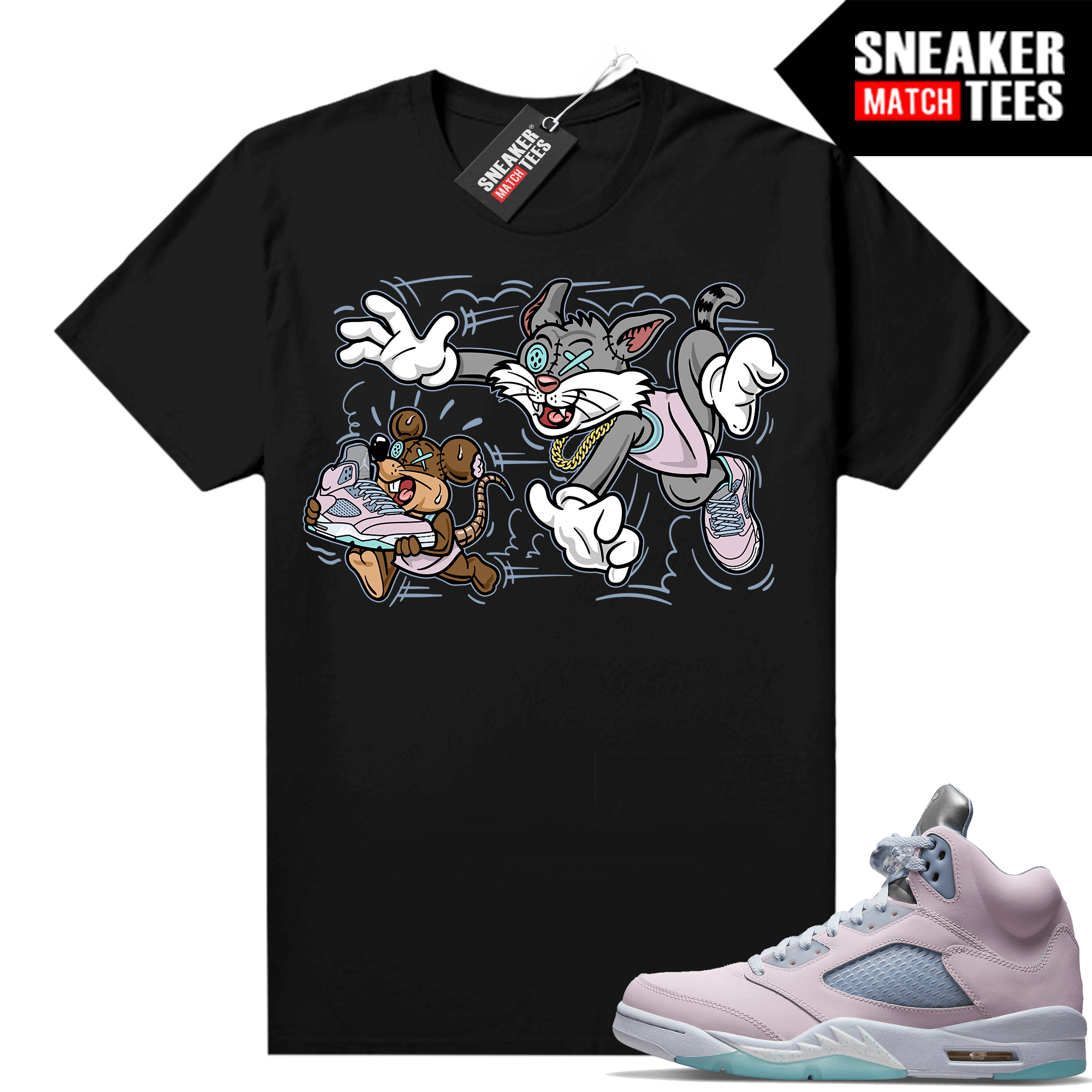 Sneaker shirts Easter 5s