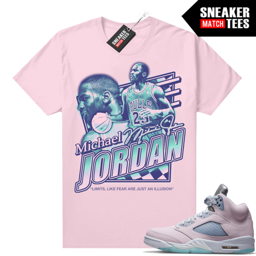 pink jordan 5s