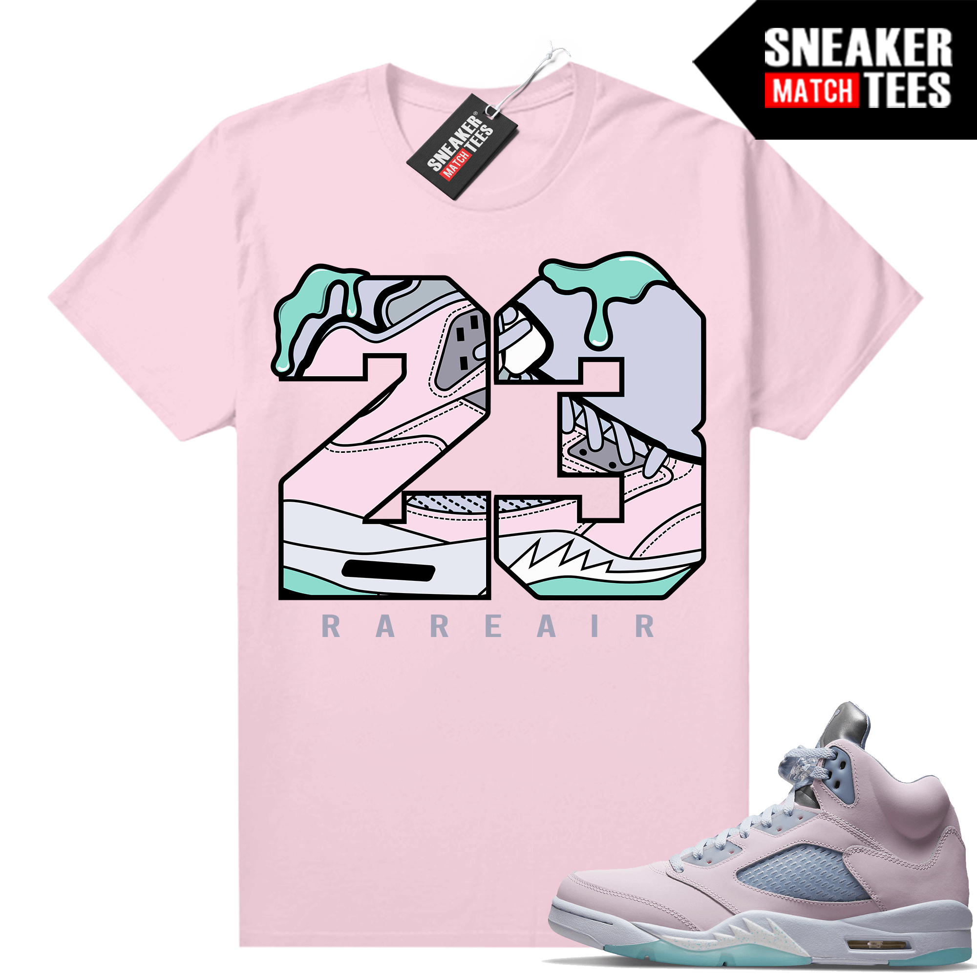 Jordan 414575-117 shirts Regal Pink 5s