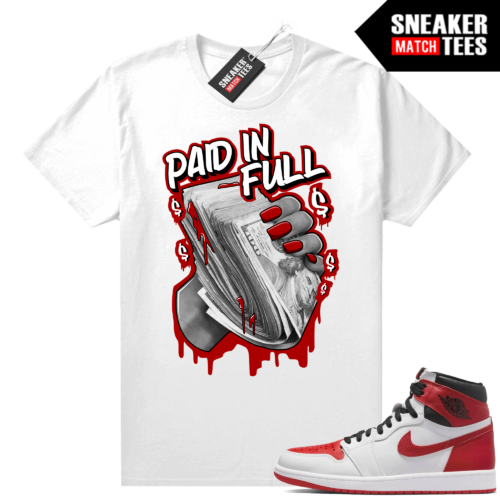 Heritage 1s sneaker tee