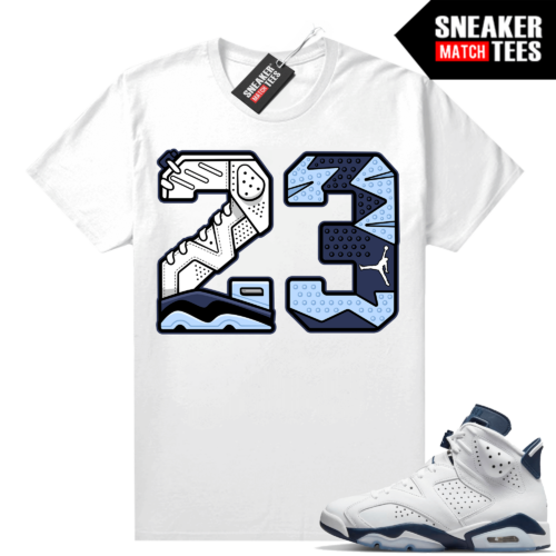 Midnight Navy 6s shirts to match sneakers