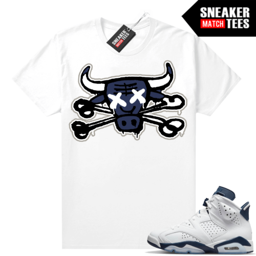 Midnight Navy 6s matching shirt