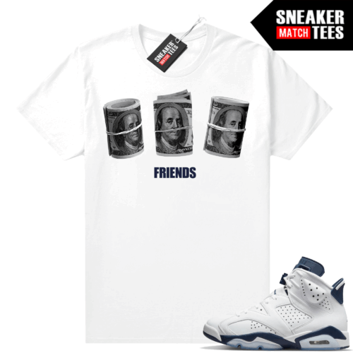 Jordan match shirts Midnight Navy 6s