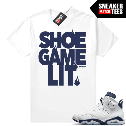 Air Jordan Midnight Navy 6s sneaker shirts