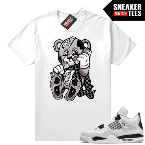 Military Black 4s matching shirts