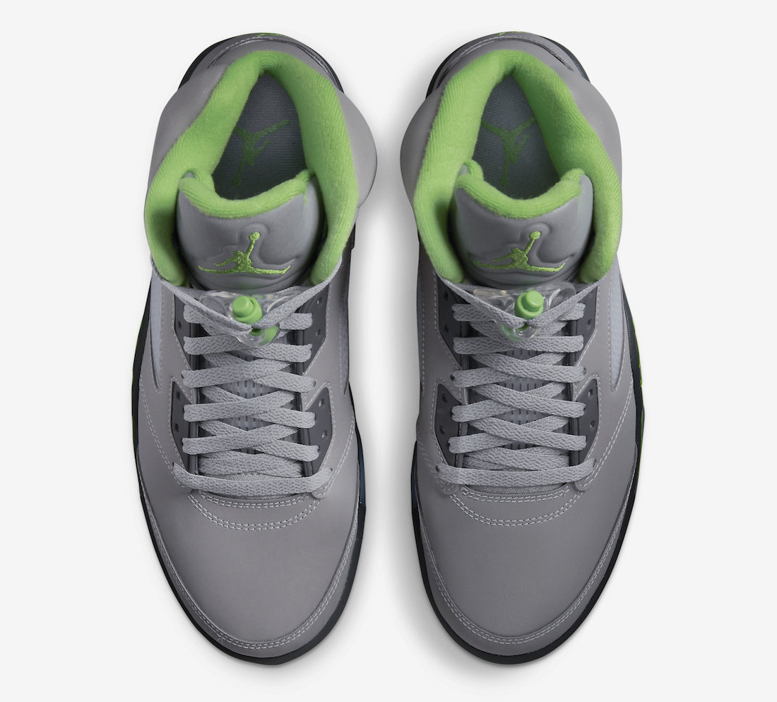 Jordan 5 Green Bean Shirts Sneaker Match