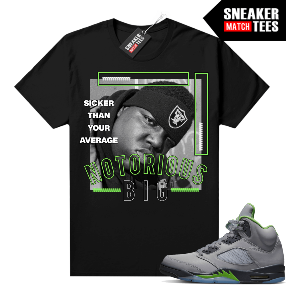 Jordan 5 Green Bean shirt Green Bean Sneaker tee