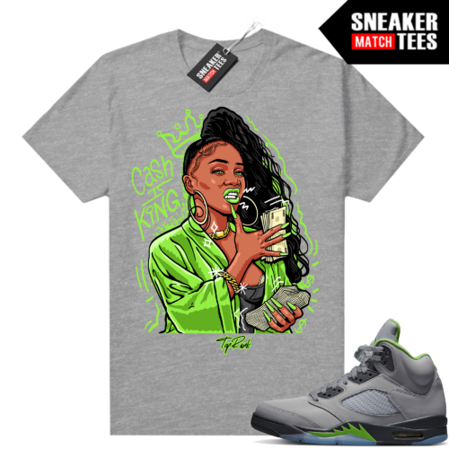 Air Jordan Green Bean 5s shirts