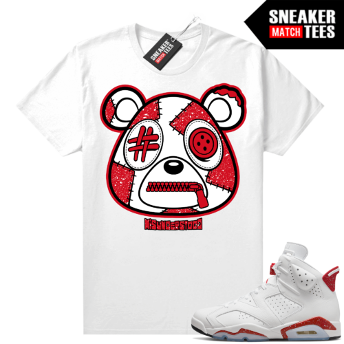 Sneaker Match Jordan 6 Red Oreo tees