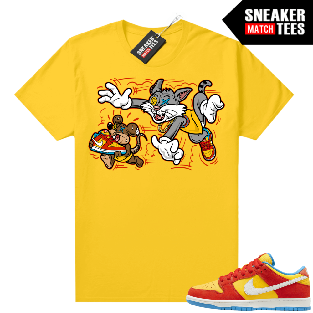 Nike SB Dunk shirts Bart Bart SB Dunk Sneaker tee