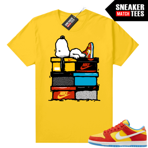 Nike SB Dunk Bart sneaker shirts