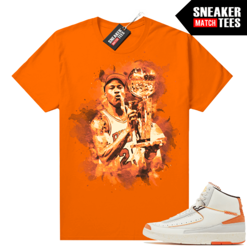 Sneaker shirts Jordan 2 Maison Chateau Rouge