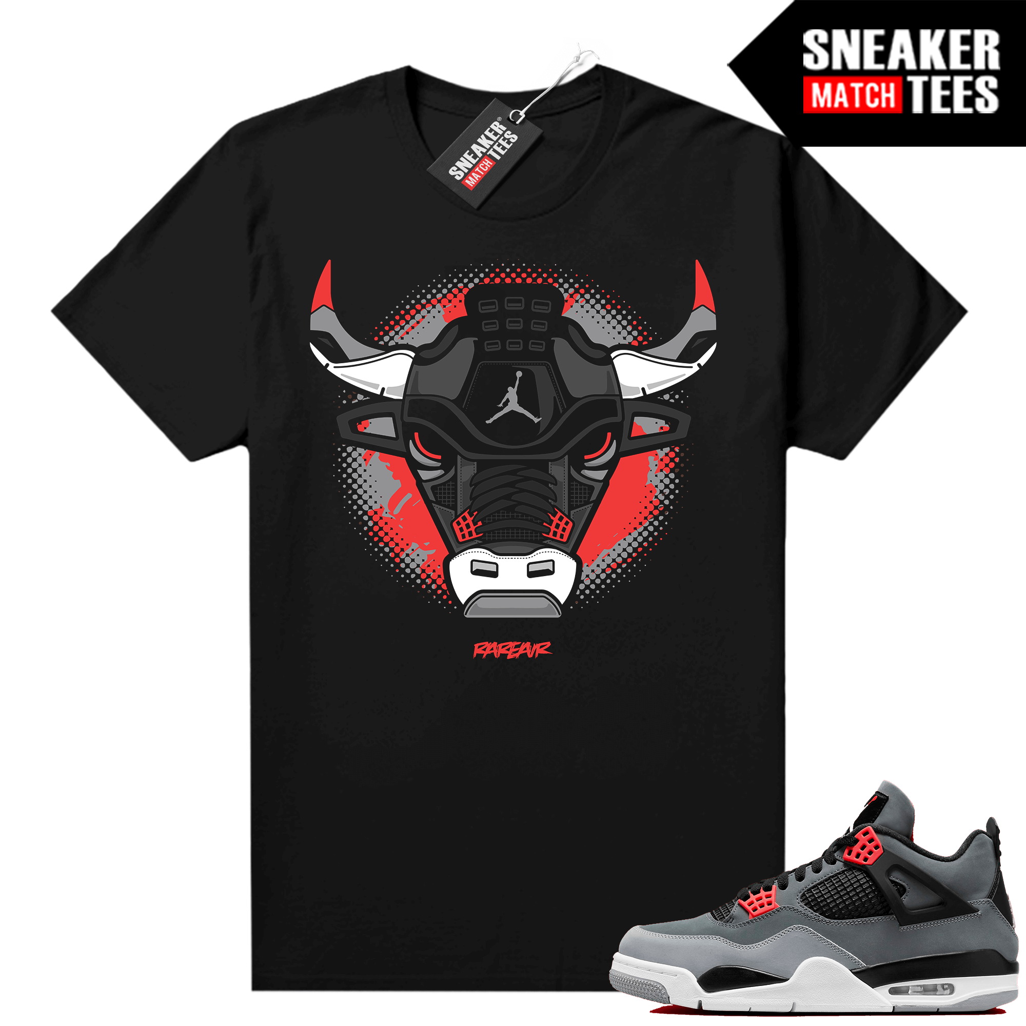 Sneaker shirts infrared 4s