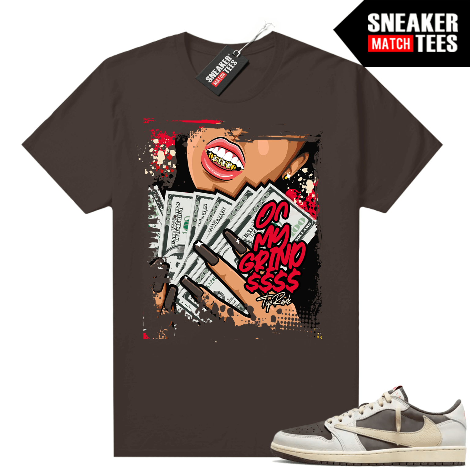 sneaker match tee shirts