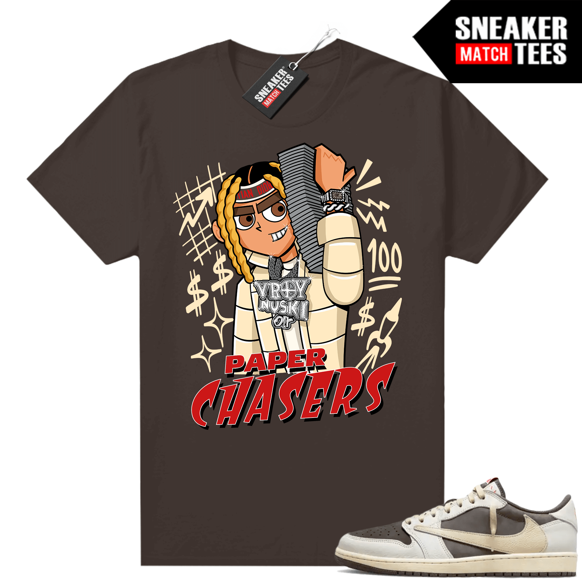 Jordan sneaker shirts Air Jordan 4 Retro Flyknit Orange 2019 Reverse Mocha