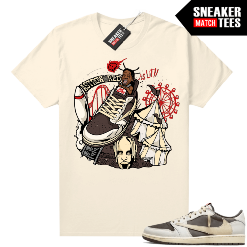 Sneaker shirts Travis Scott 1s Reverse Mocha