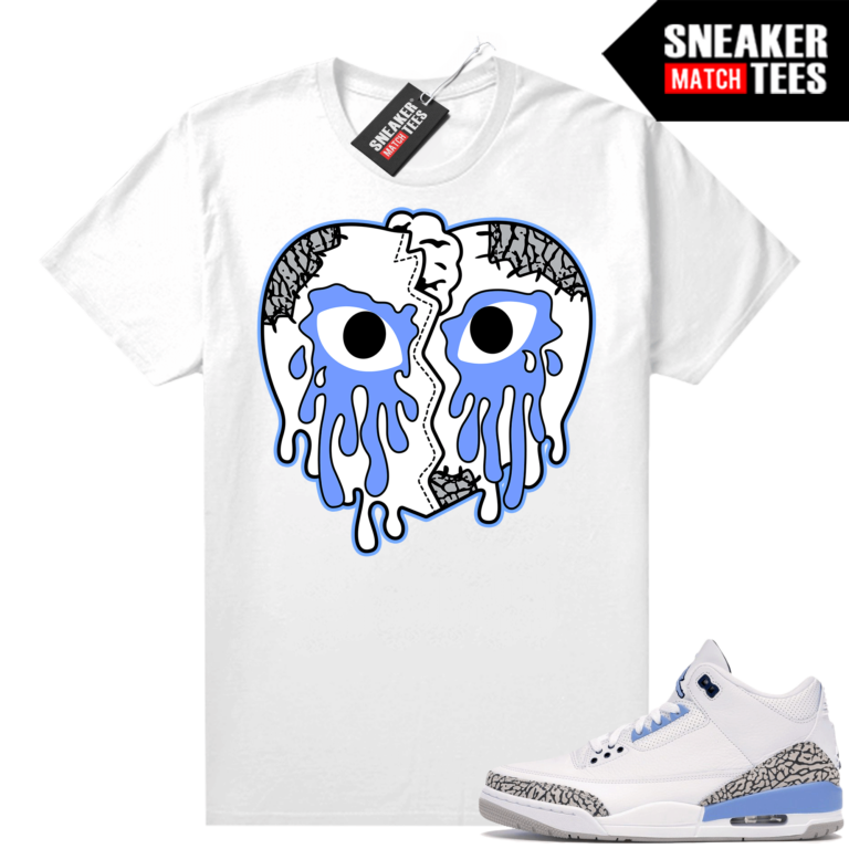 shirts to match jordan 3 unc