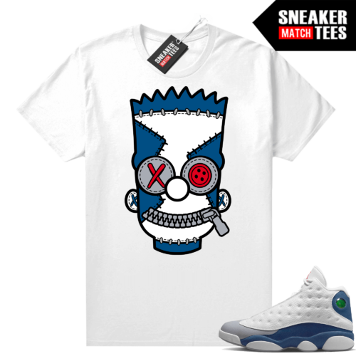 French Blue 13s Shirts Sneaker Match White Misfit Bart