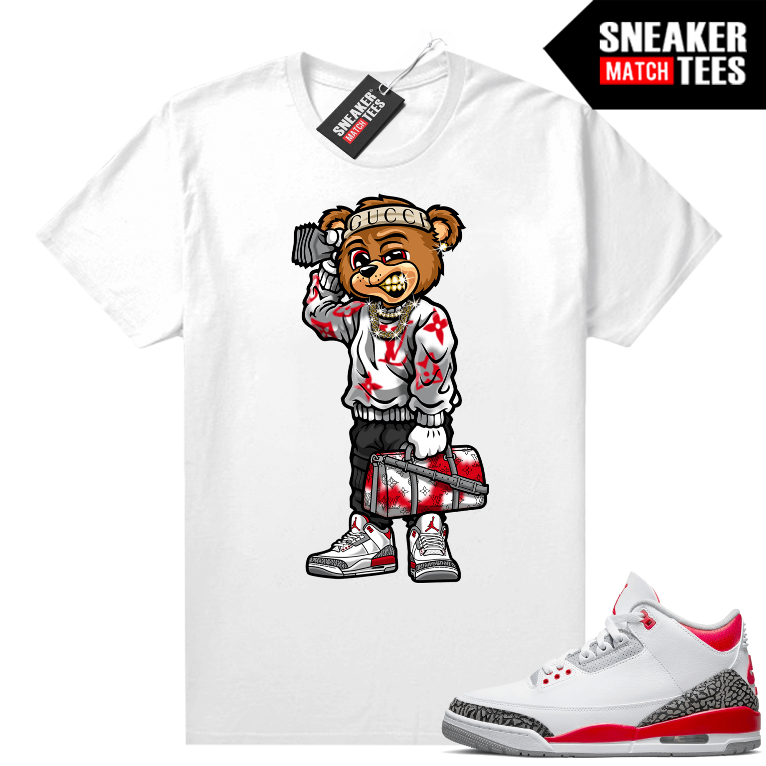 sneaker match tee