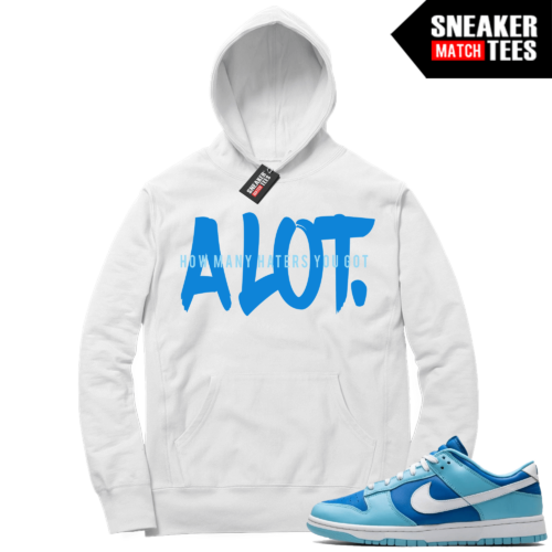 Argon Dunk Low Matching White Hoodie ALOT