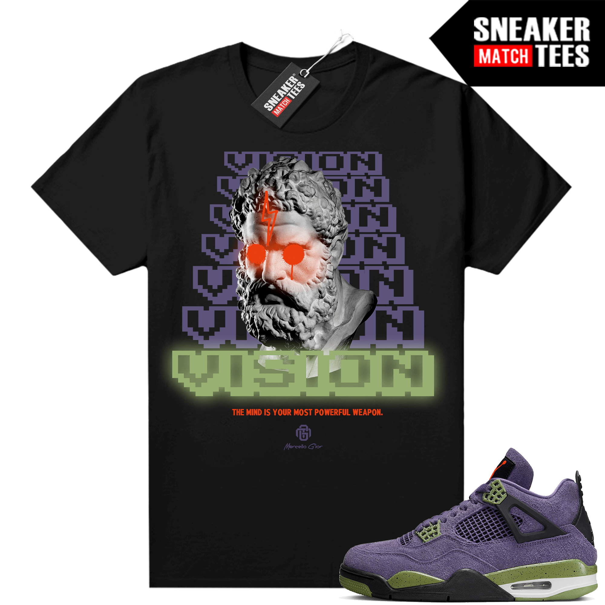 Canyon Purple Jordan match shirts