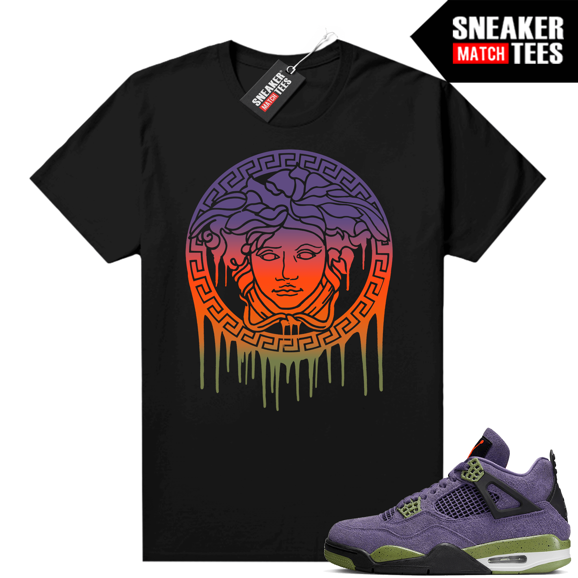 Sneaker tees Canyon Purple 4s