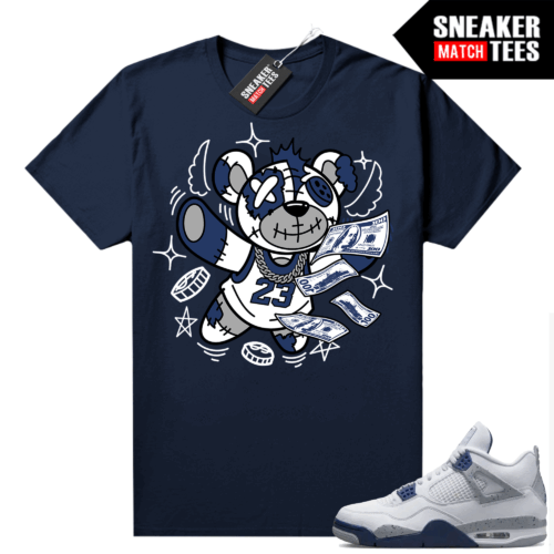 Midnight Navy 4s sneaker shirts