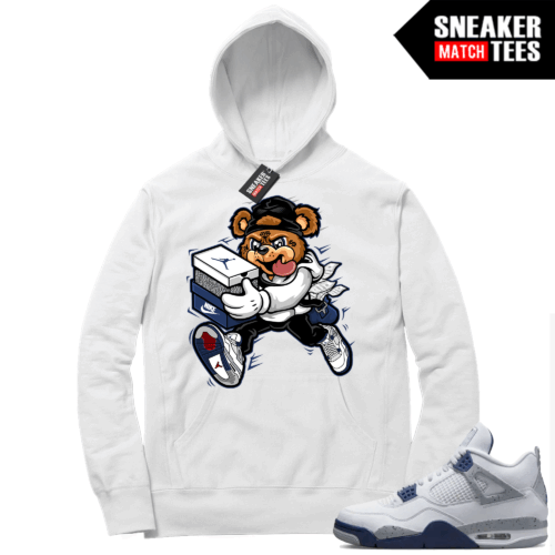 Midnight Navy 4s sneaker Hoodies