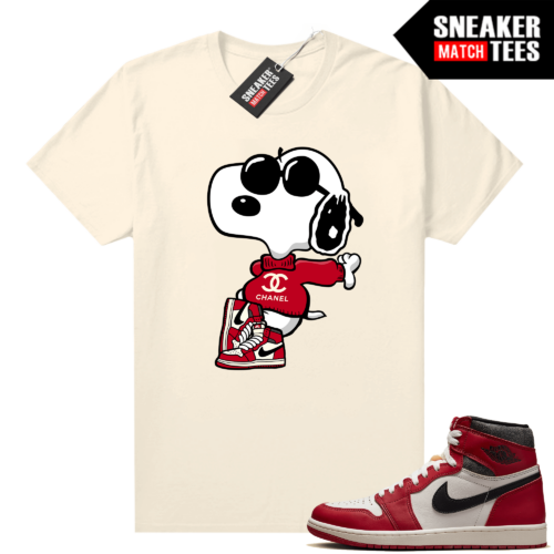 Chicago 1s Lost and Found Runtrendy Sneaker Match Shirt Fly Snoopy