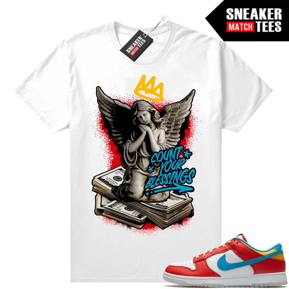 Fruity Pebbles Dunk Low shirts Sneaker Match Count your Blessings