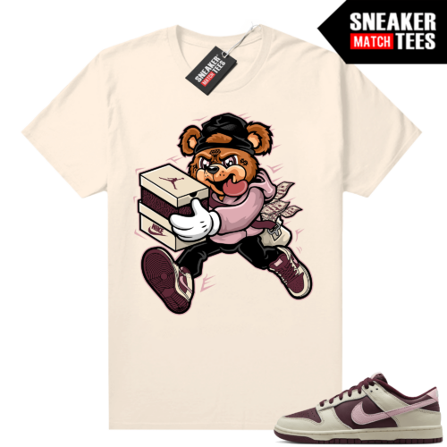 Nike Dunk low Valentine's Day shirts Sneaker Match Sail Bear Sneaker Heist