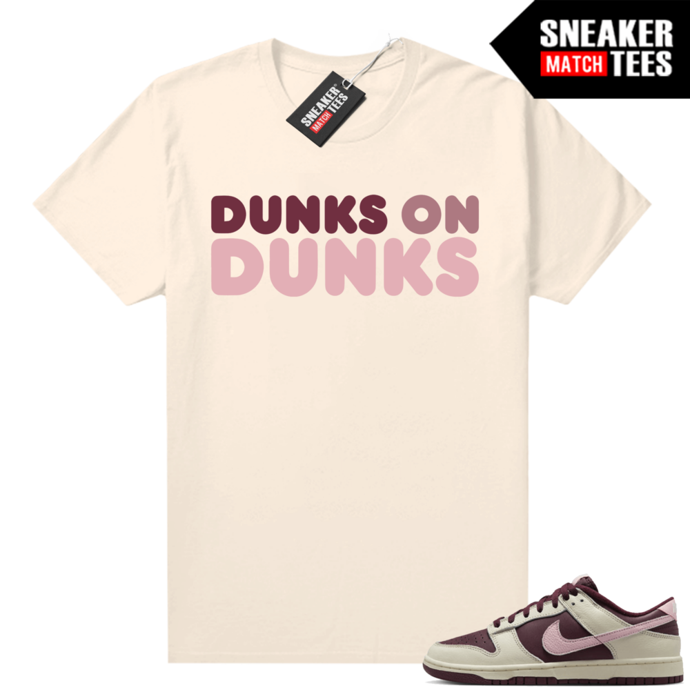 Nike Dunk low Valentine's Day shirts Sneaker Match Sail Dunks on Dunks
