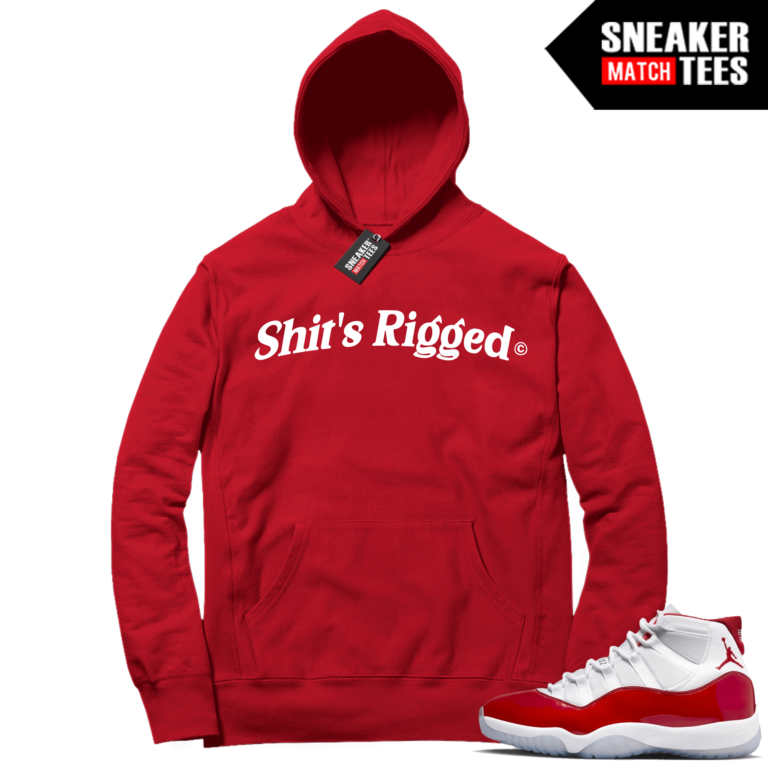 Jordan 11 Cherry Sneaker Tees Shirt Shop Sneaker Match Tees