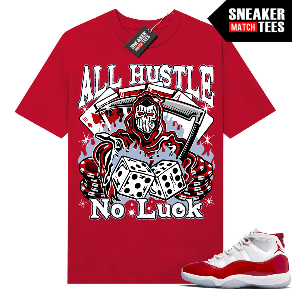 Jordan 11 Cherry Sneaker Tees Shirt Shop Sneaker Match Tees