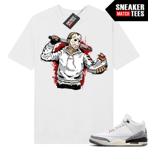 Jordan 3 White Cement Reimagined Sneaker Tees Match White Jason Cop