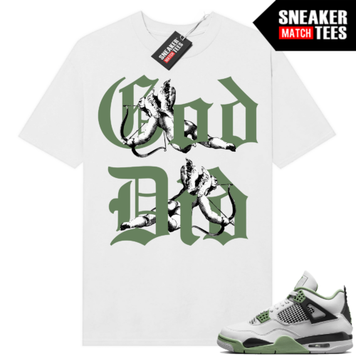 Jordan 4 Seafoams shirts Sneaker Match White God Did