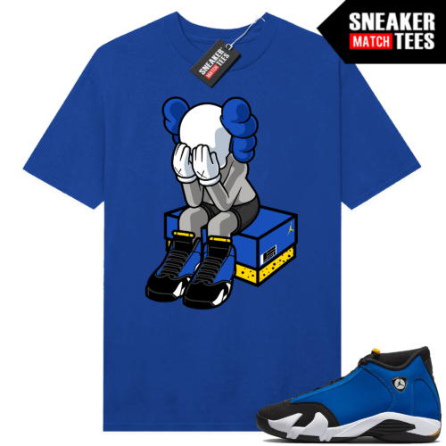 Jordan Januar 14 Laney shirts Sneaker Match Royal AJ14 Toy