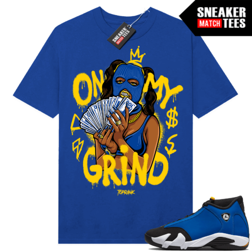 Jordan 14 Laney shirts Sneaker Match Royal Toprank On My Grind