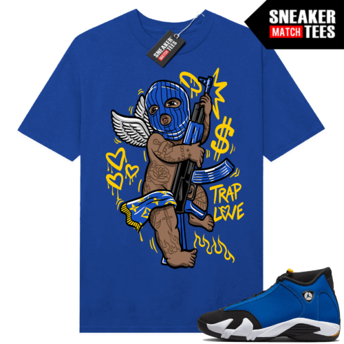 Jordan 14 Laney shirts Sneaker Match Royal Trap Angel