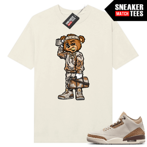 Jordan 3 Palomino shirts Ariss-eu Sneaker Match Sail Soulja Bear
