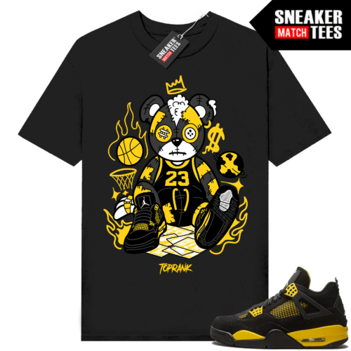 Sneaker tees to match Thunder 4s