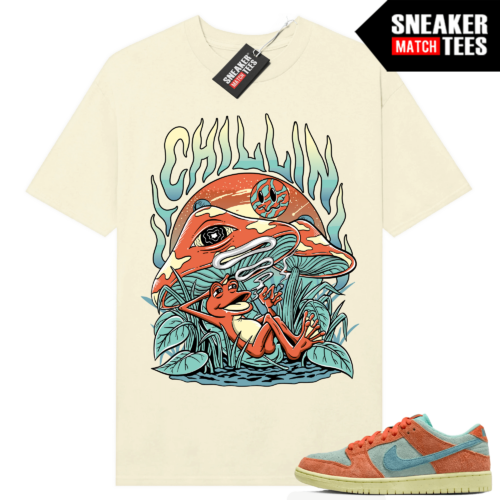 Dunks Orange Emerald Rise T-shirt Sneaker Match Butter Sail Chillin