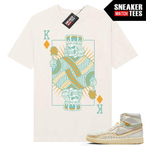 Jordan all 1 UNION LA BBS T-shirt Sneaker Match Sail Gior King Of Diamonds