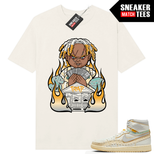 Jordan 1 UNION LA BBS T-shirt Sneaker Retro Sail Trap Chucky