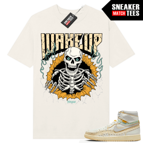 Jordan 1 UNION LA BBS T-shirt Sneaker Match Sail Wake Up