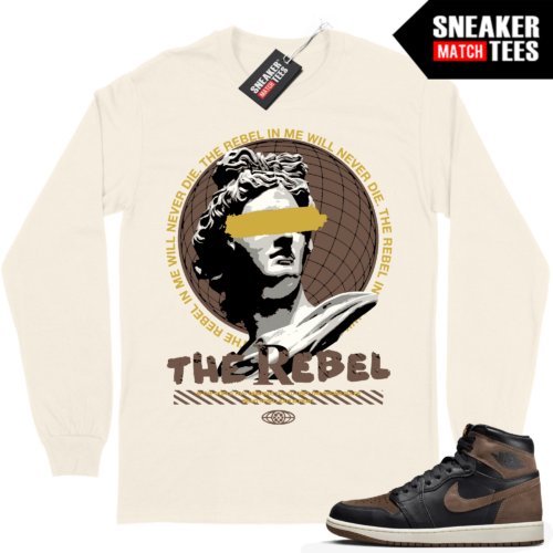 Jordan 1 Palomino Long Sleeve Tee Sneaker Match Sail Rebel In Me