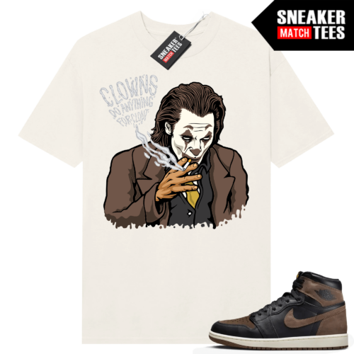 Jordan 1 Palomino T-shirt Sneaker Match Sail Anything for Clout